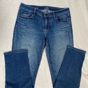 LOFT curvy straight jeans 29/8